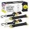 Dc Cargo 2in X 6' Retractable Ratchet Straps w/ E-Track Adapters, 2PK 26RRBOET-2 - alternate 1